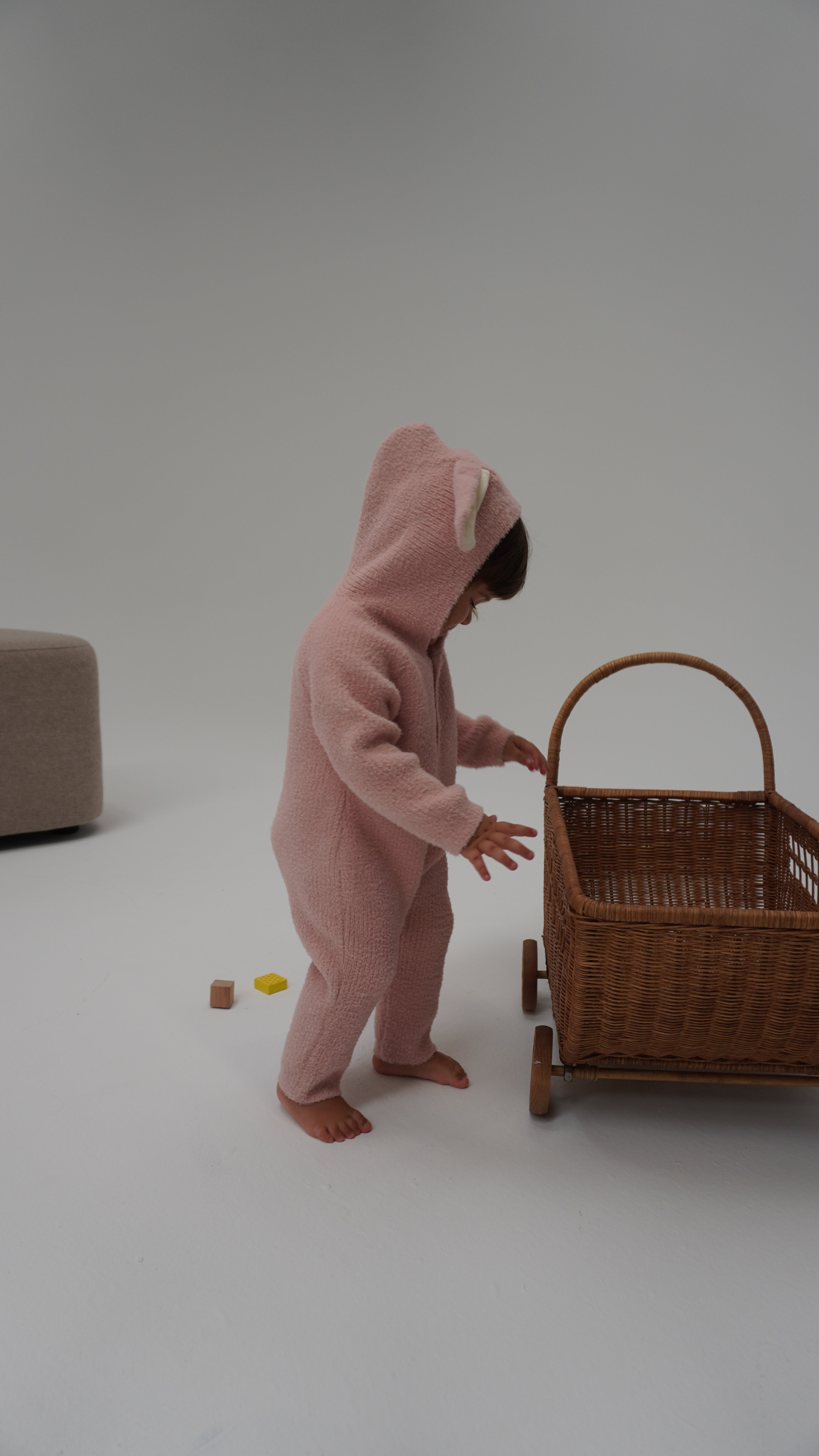 Bunny fluffy jumpsuit
