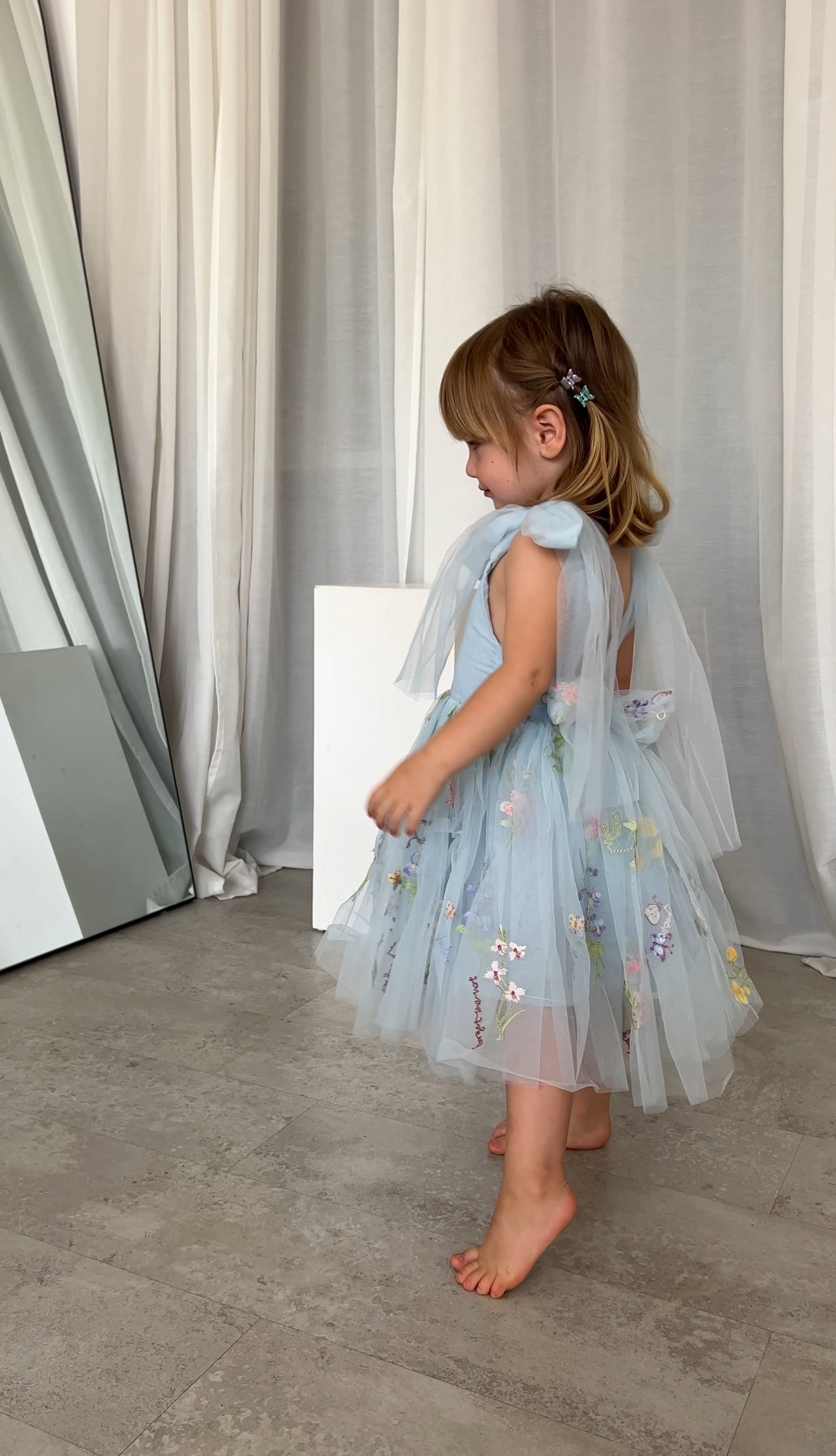 The Primavera tulle dress