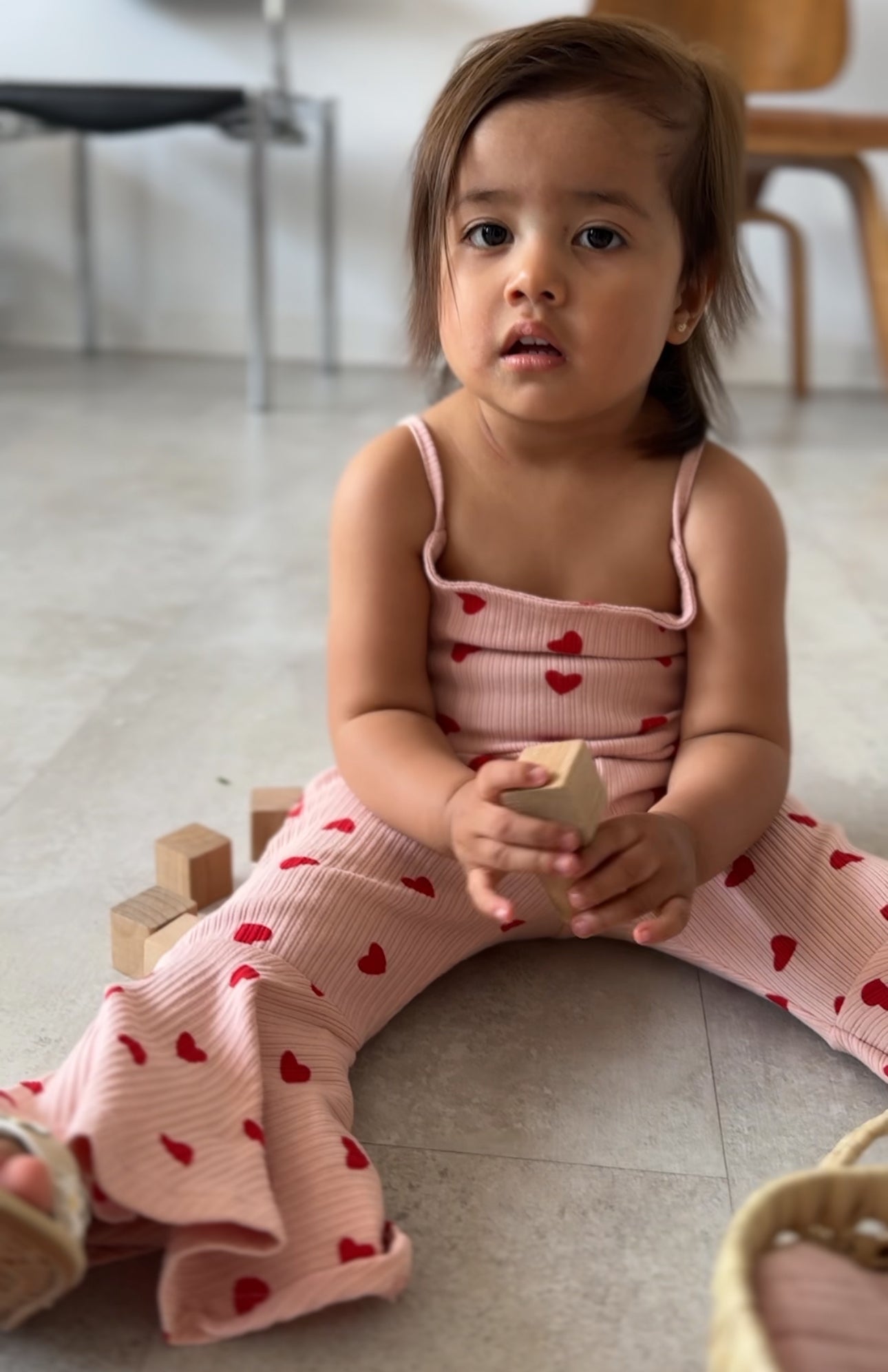 Hearts flare Jumpsuit