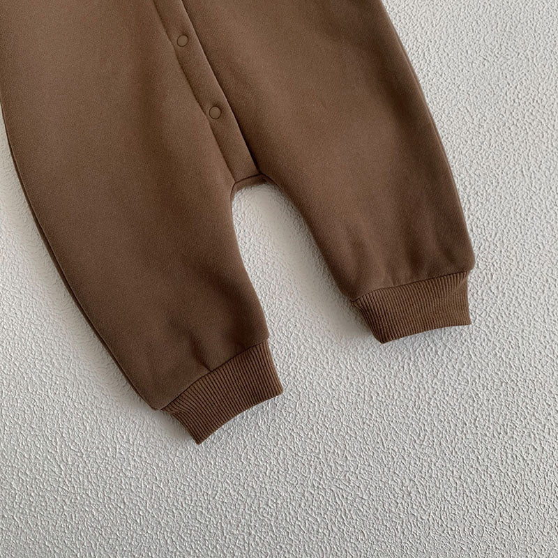 Beary cozy overall Brown