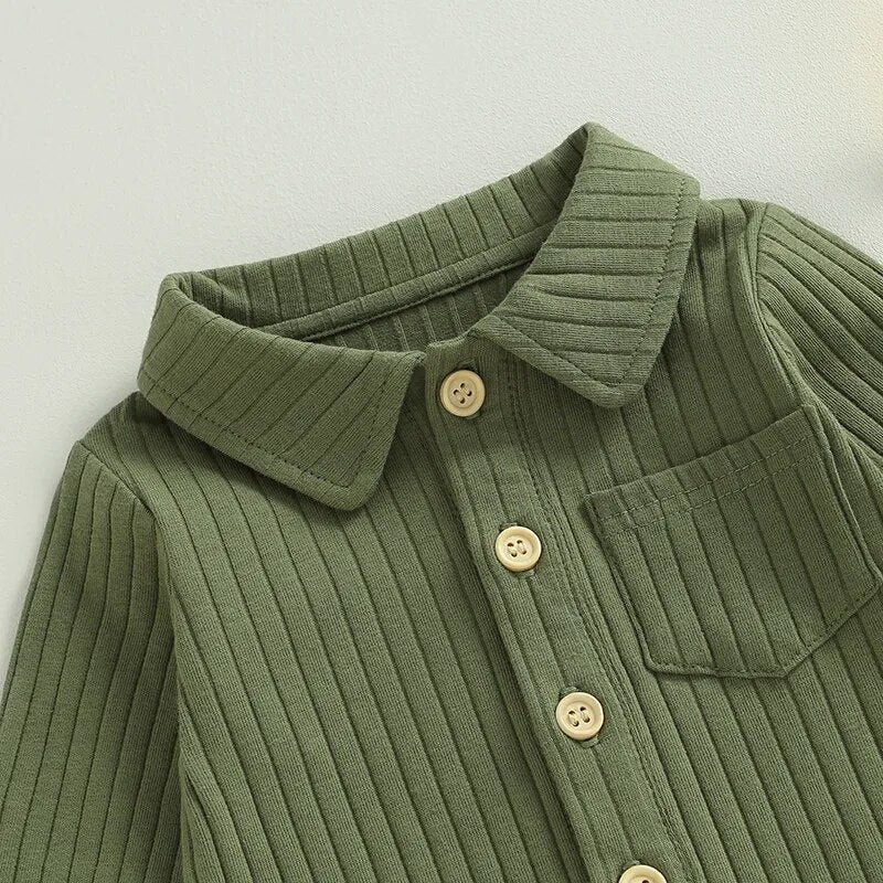 Bobbie Polo Romper Green