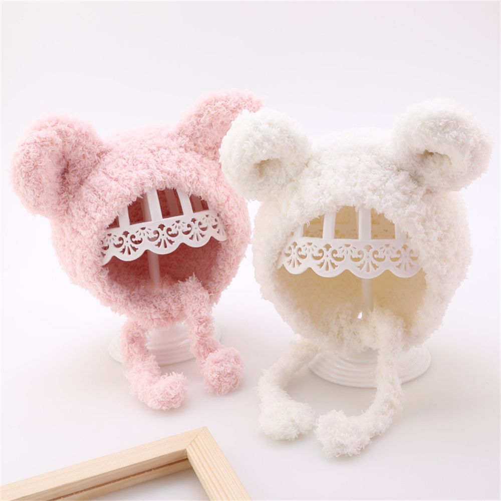 Teddy bear soft bonnet