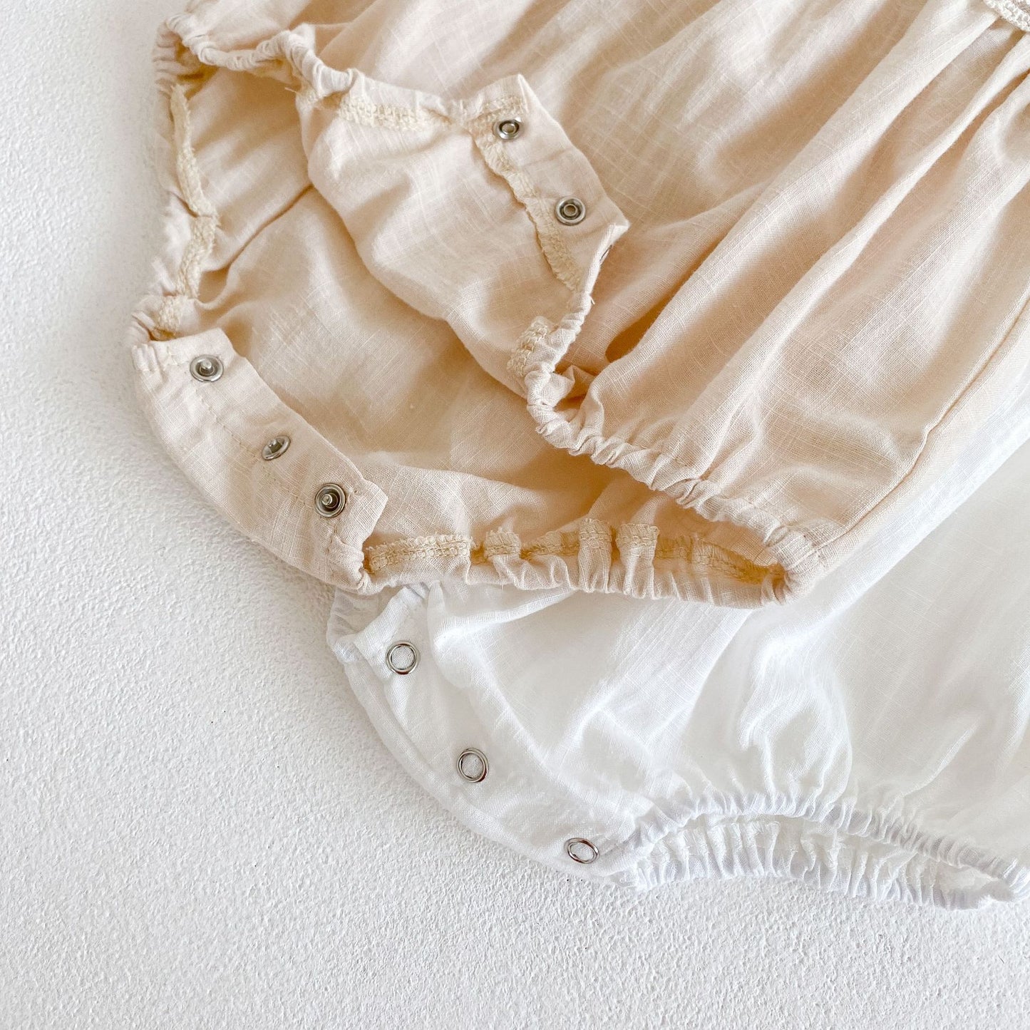Lia Lace Romper Cream