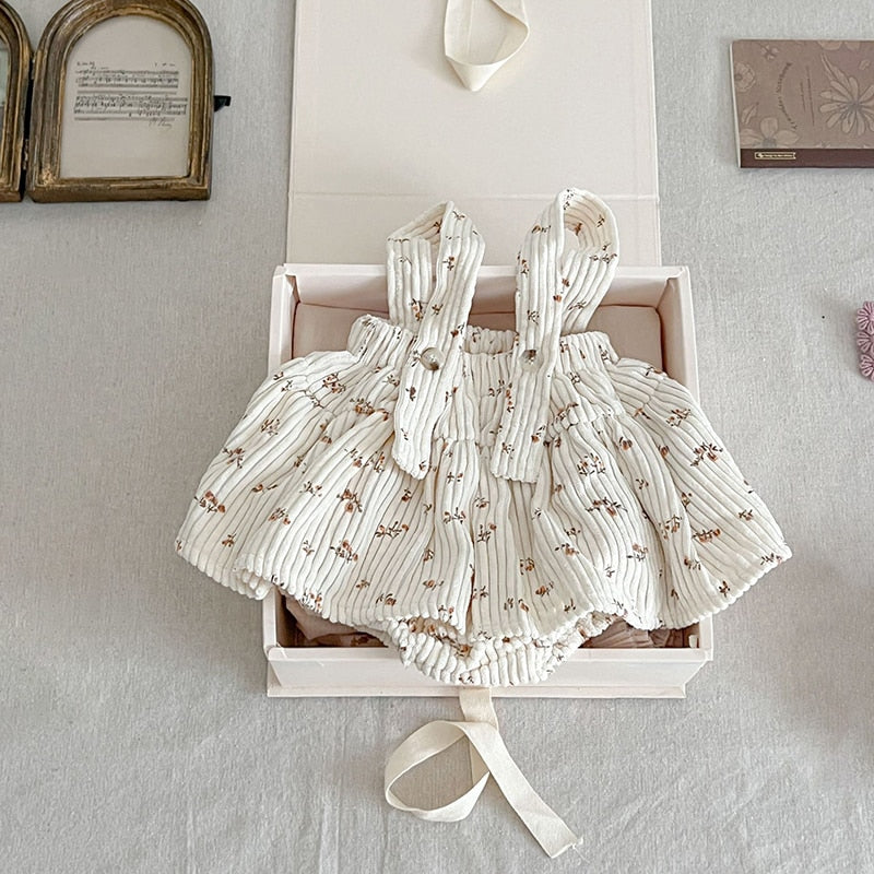 Soft Touch Corduroy Skirt Cream