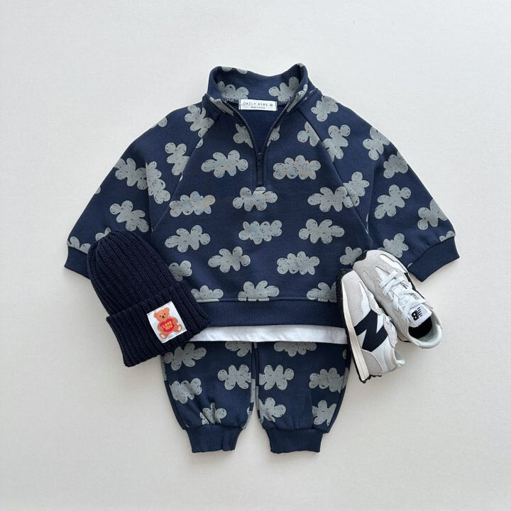 Cloud Tracksuit Dark Blue