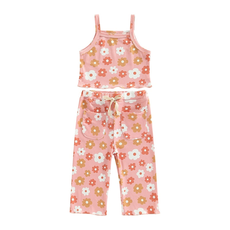 Nina Floral Set Pink