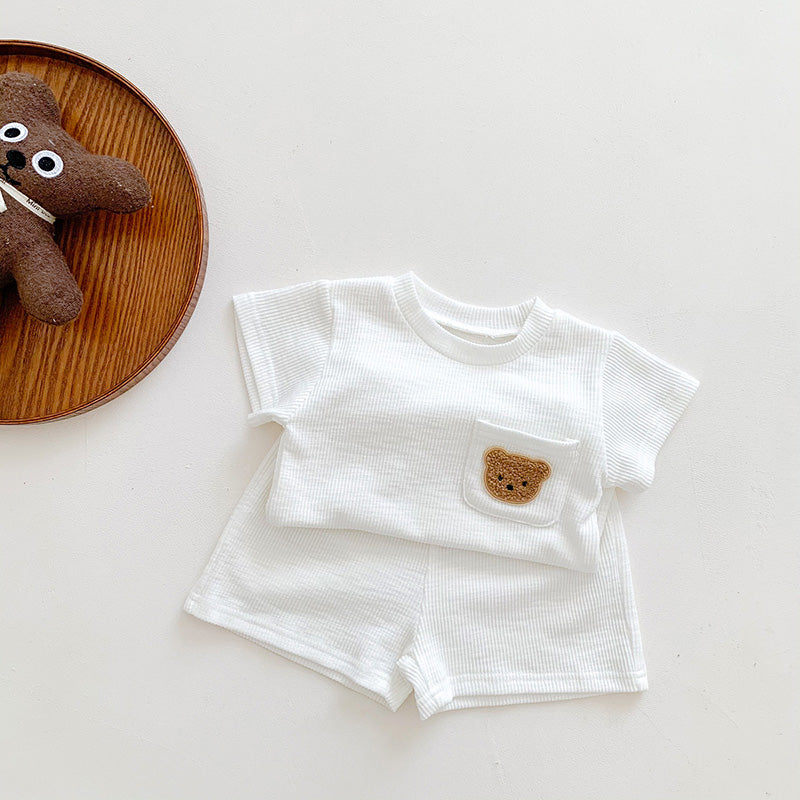 Beary Cute Summer Set White