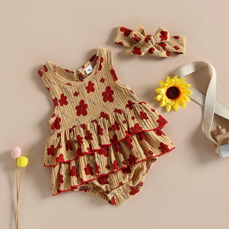 Anna peplum Romper