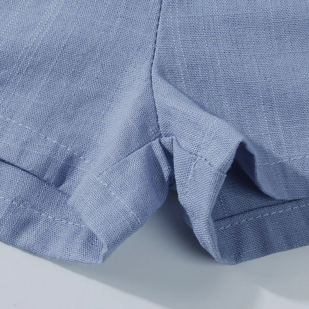 Sarah frilled summer overalls