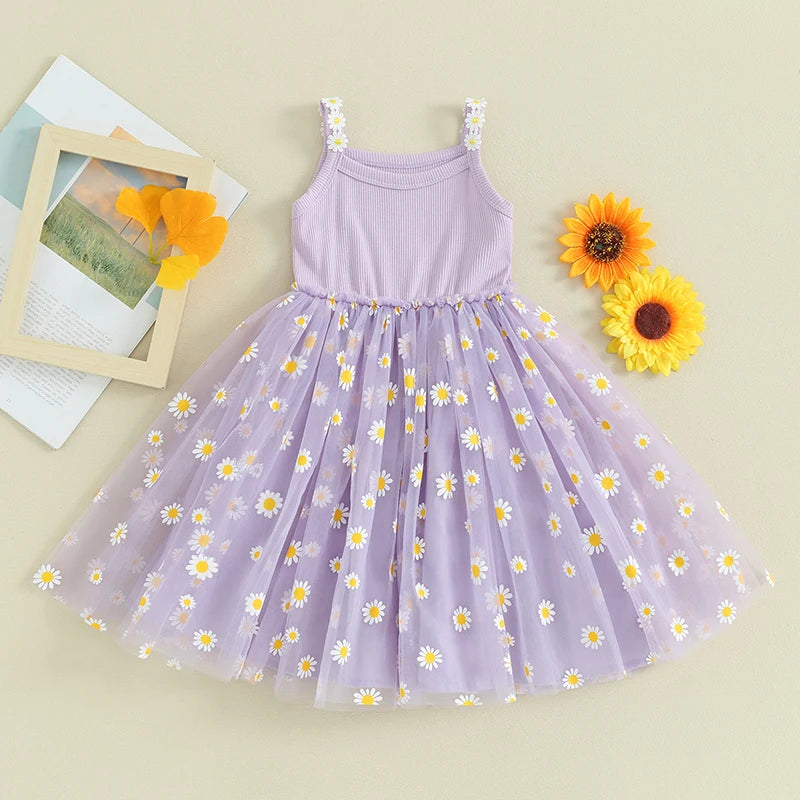 Daisy ballerina dress (Sizes: 6M- 3Y)