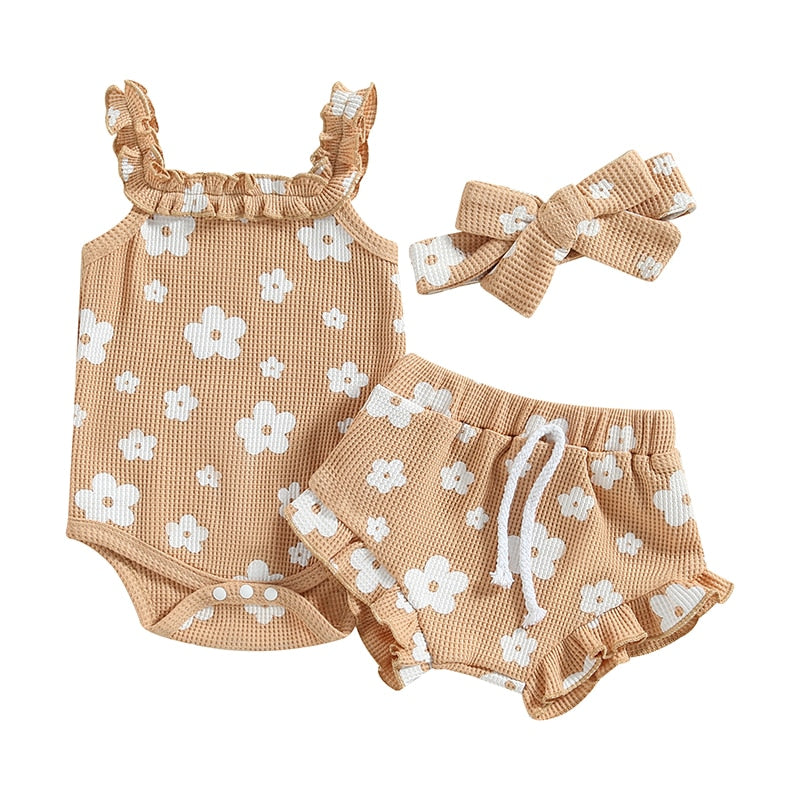 Grace Floral Set Mocha