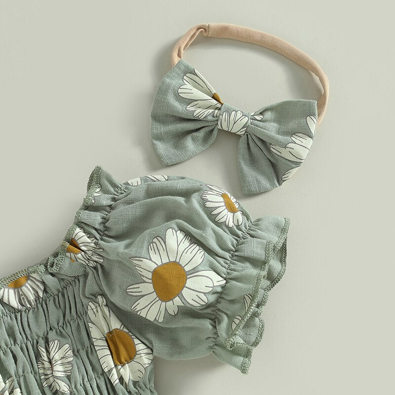 Maia Romper Grayish blue
