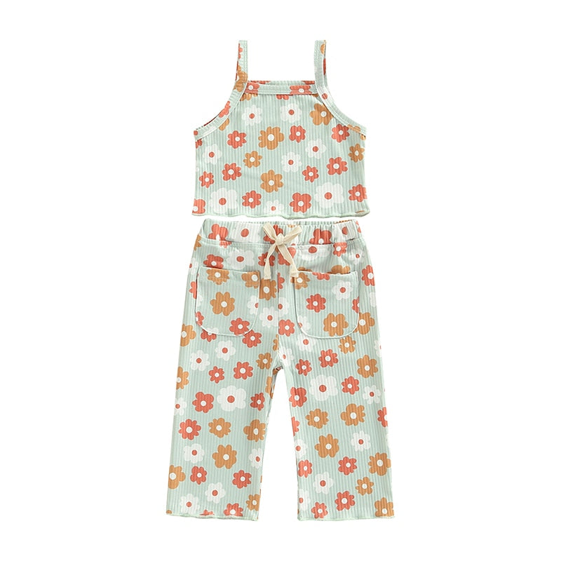 Nina Floral Set Green