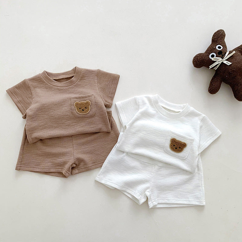 Beary Cute Summer Set White