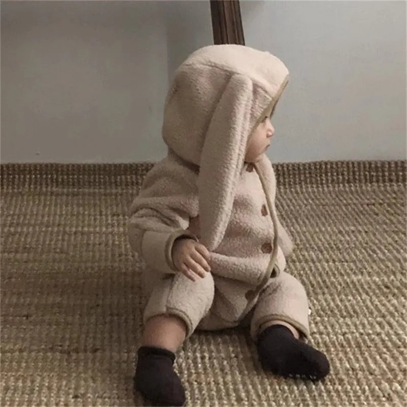 Bunny Onesie Beige