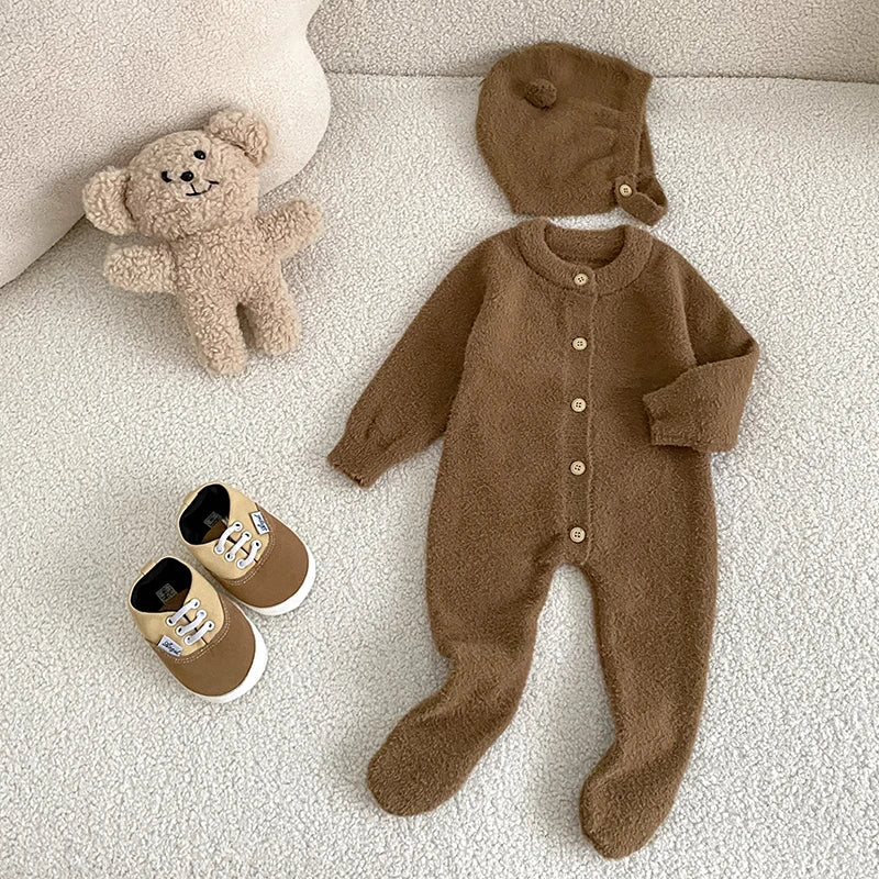 Bear Pom-Pom fluffy outfit