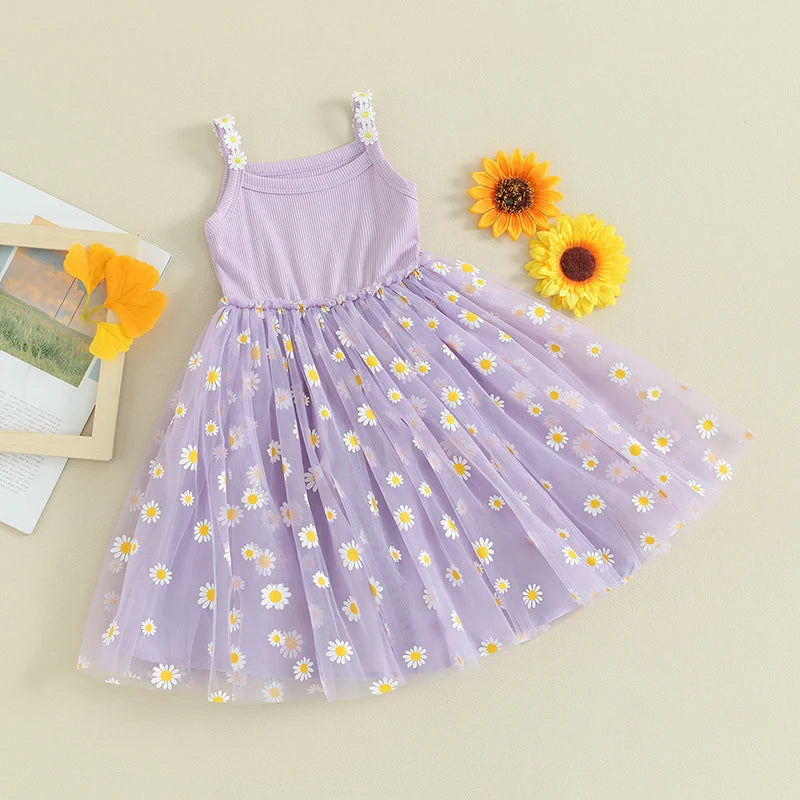 Daisy ballerina dress (Sizes: 6M- 3Y)