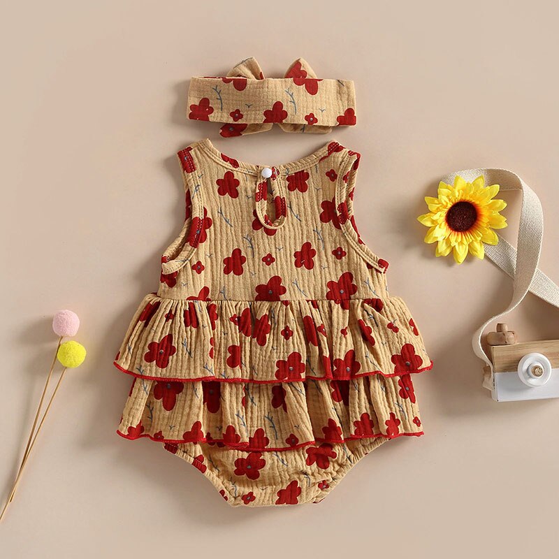 Anna peplum Romper