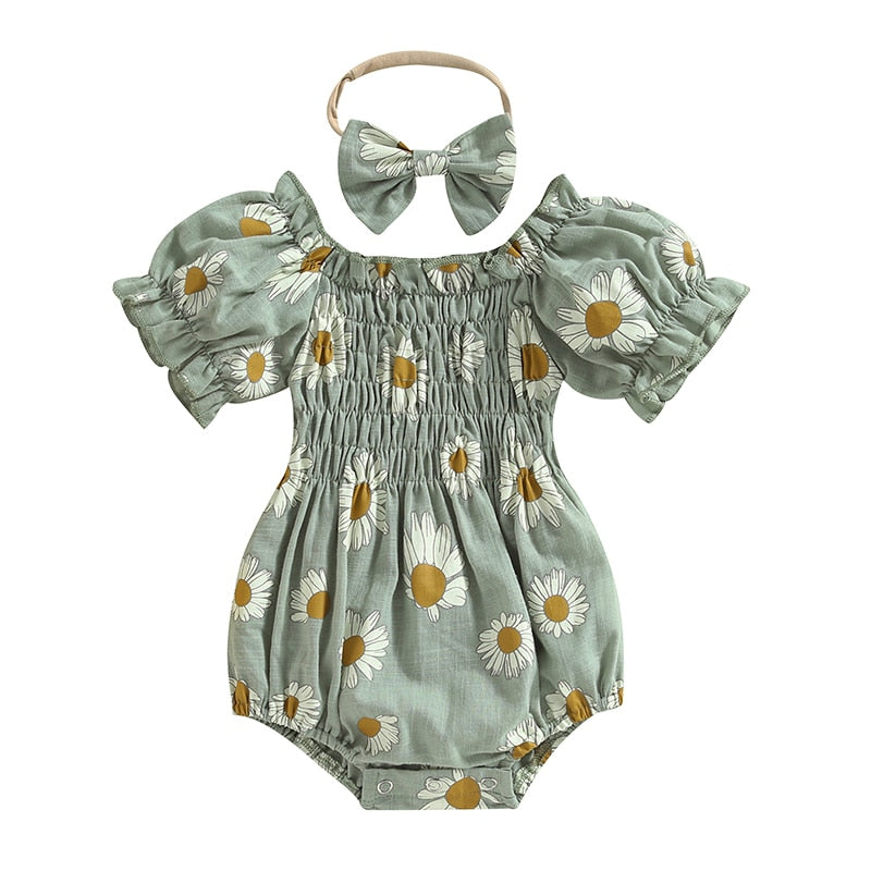 Maia Romper Grayish blue