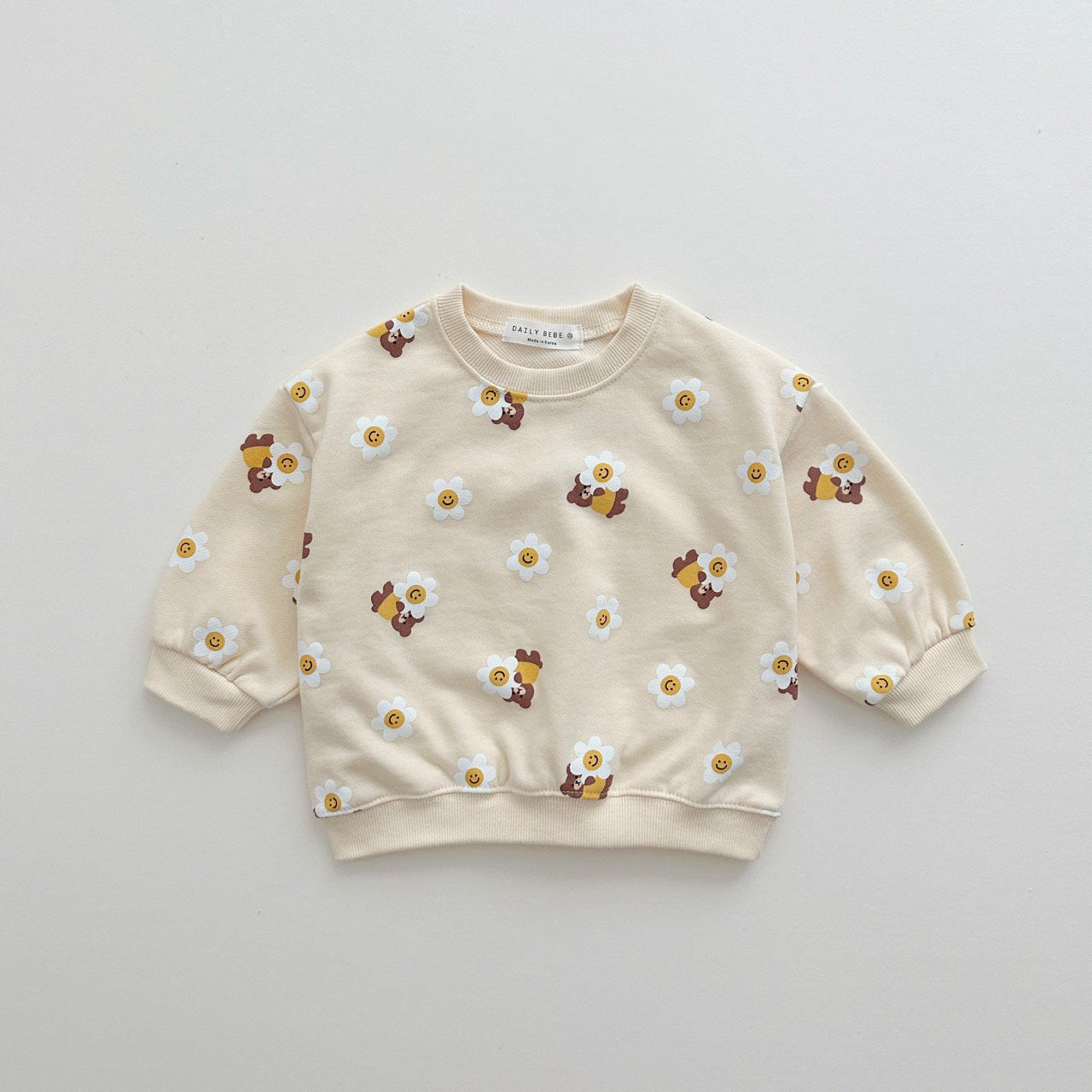 Bear hug Tracksuit Set Beige