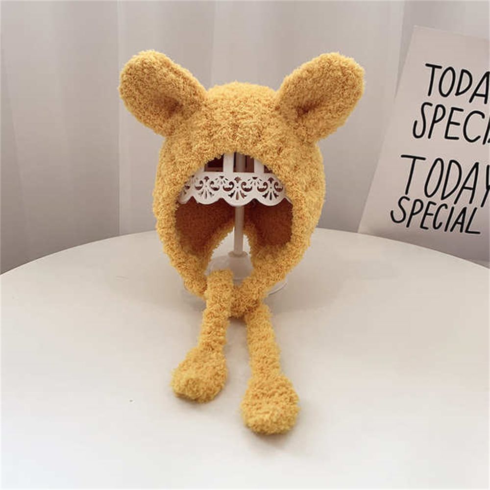 Teddy bear soft bonnet