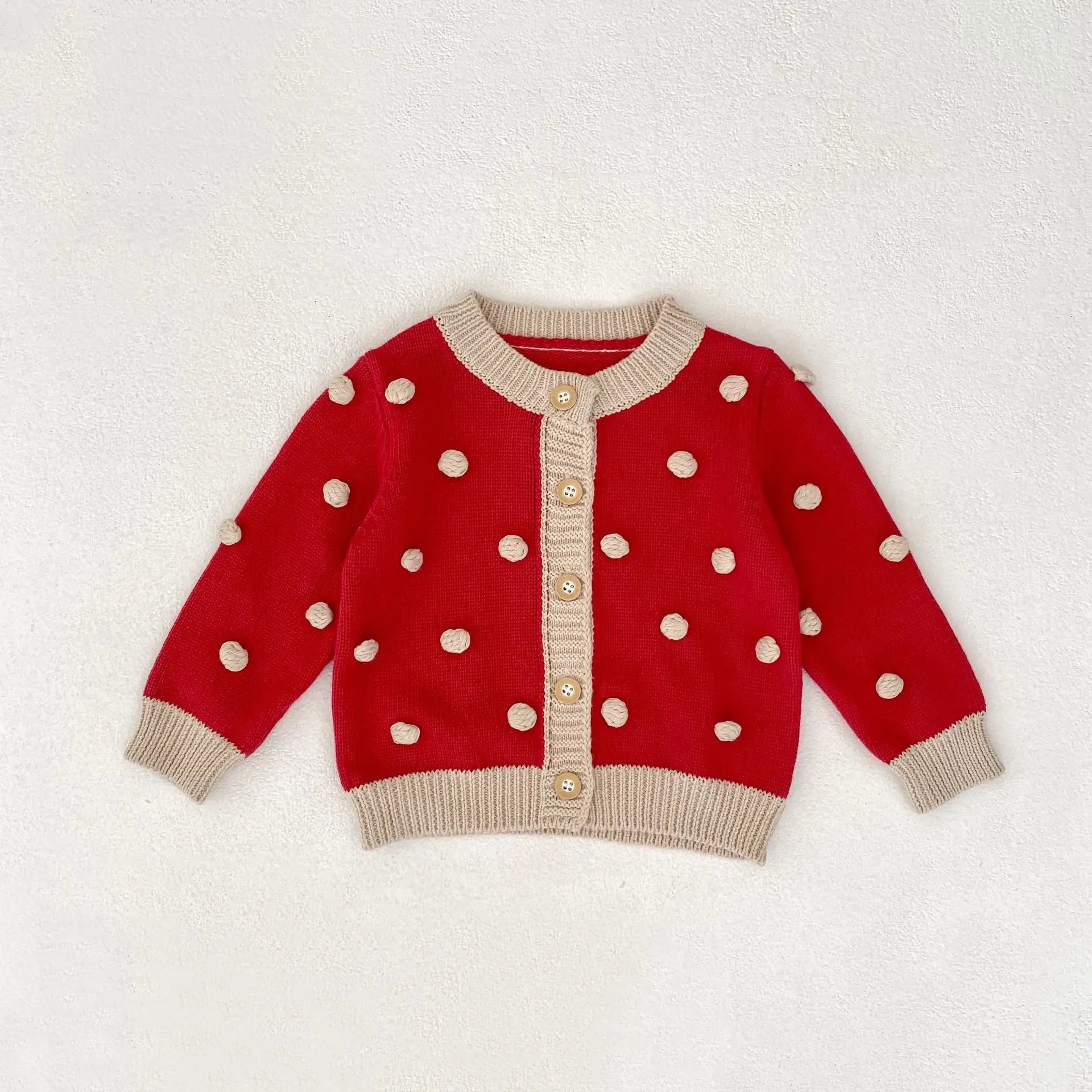 Dotty Romper and Cardigan