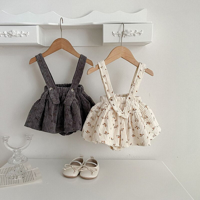 Soft Touch Corduroy Skirt Cream