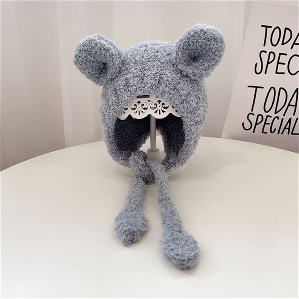 Teddy bear soft bonnet