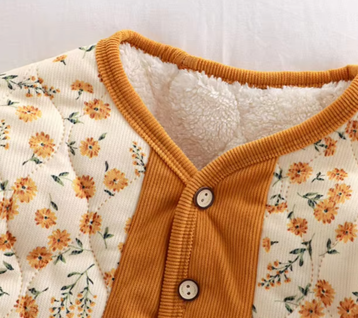 Floral Warm Winter Jacket