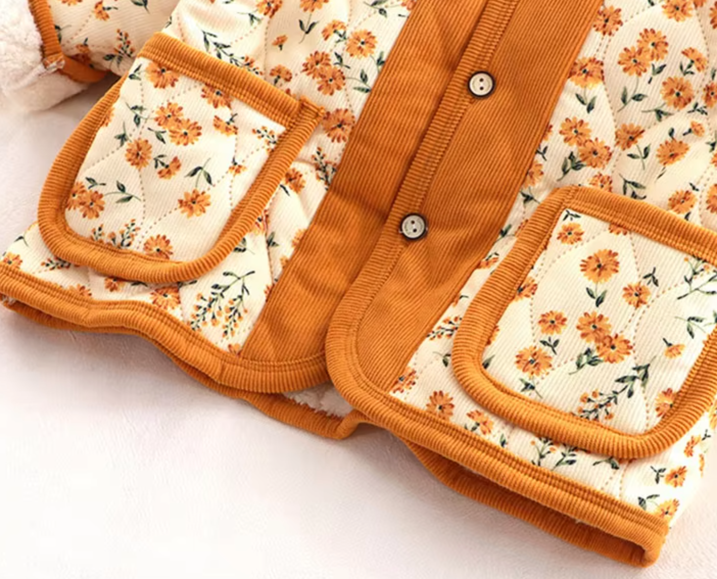 Floral Warm Winter Jacket