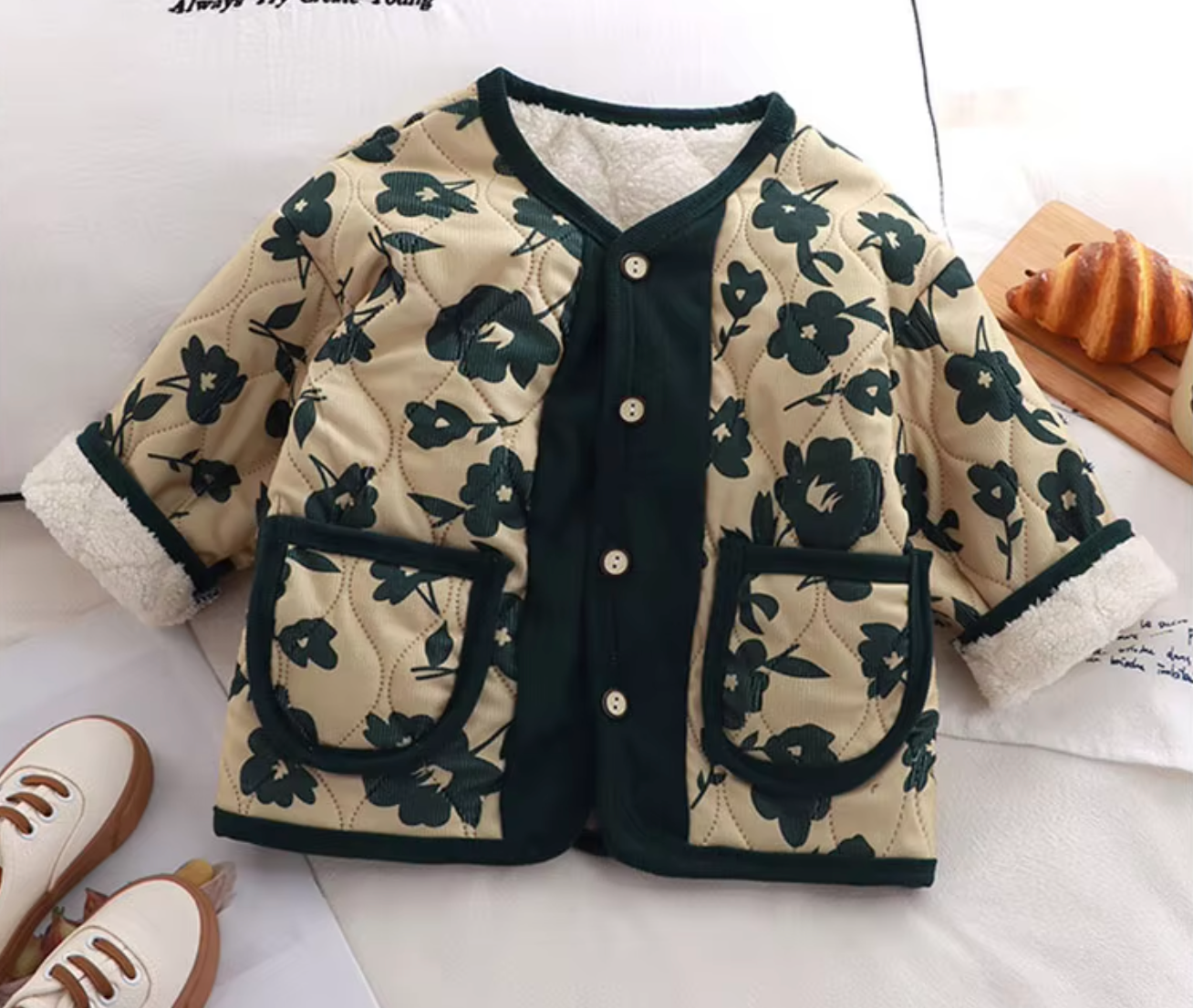 Floral Warm Winter Jacket