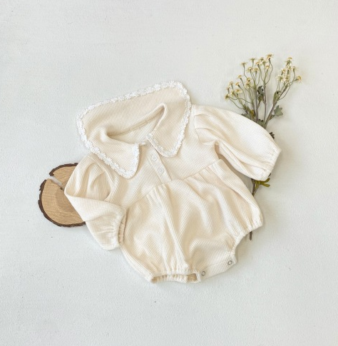 Lucia Waffle Romper