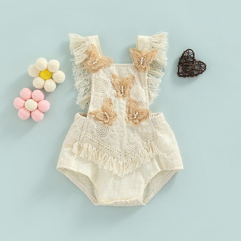 Boho Butterfly Romper