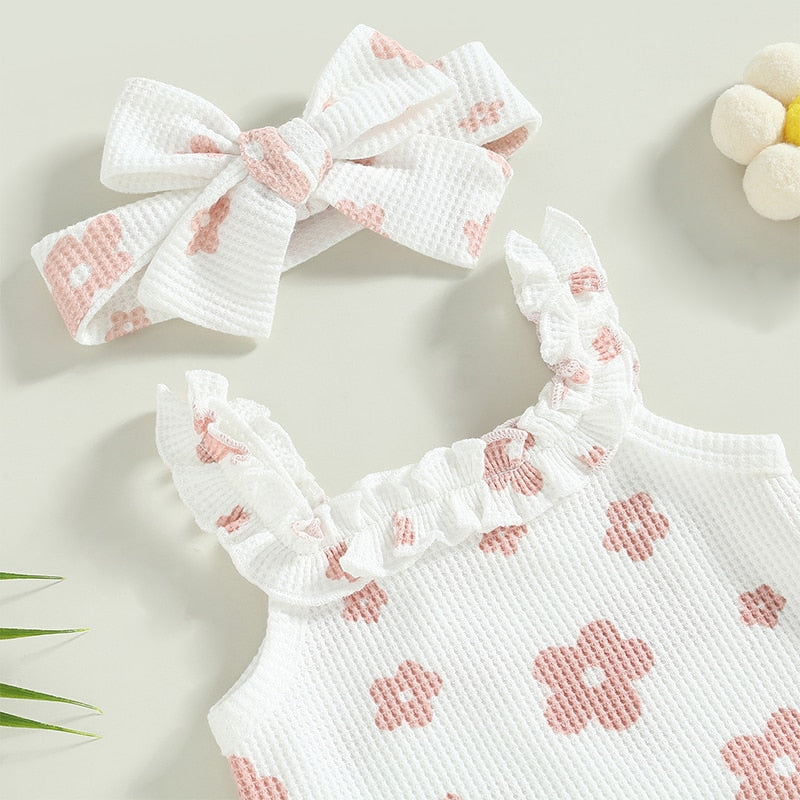 Grace Floral Set White