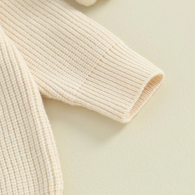 Floral Rainbow Sweater Cream