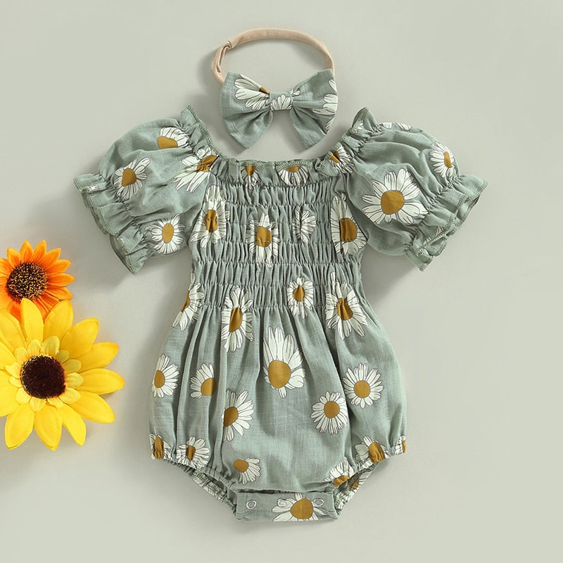 Maia Romper Grayish blue