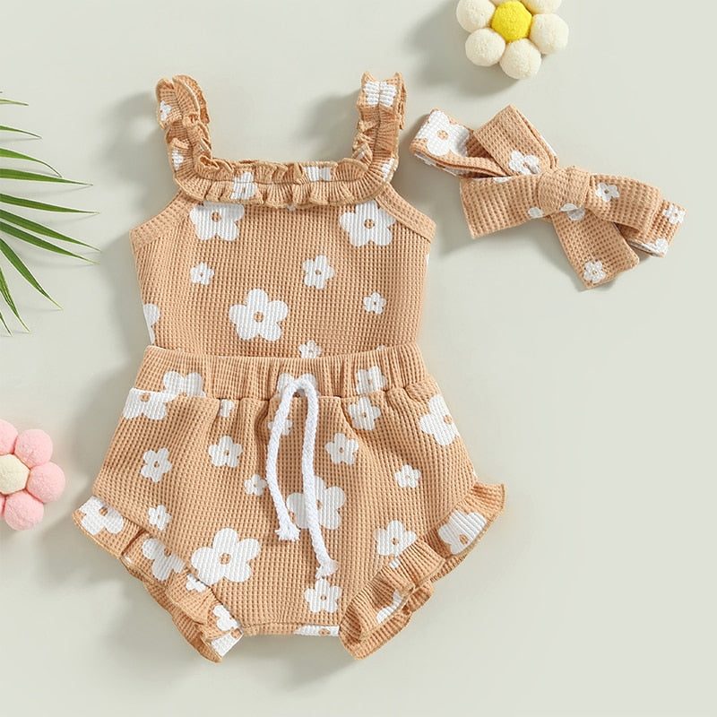 Grace Floral Set Mocha