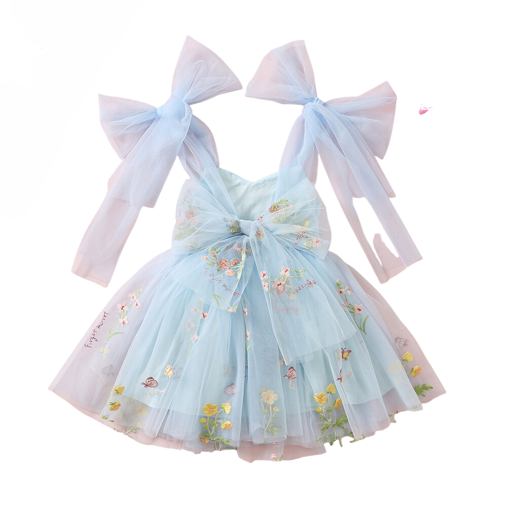 The Primavera tulle dress Sky