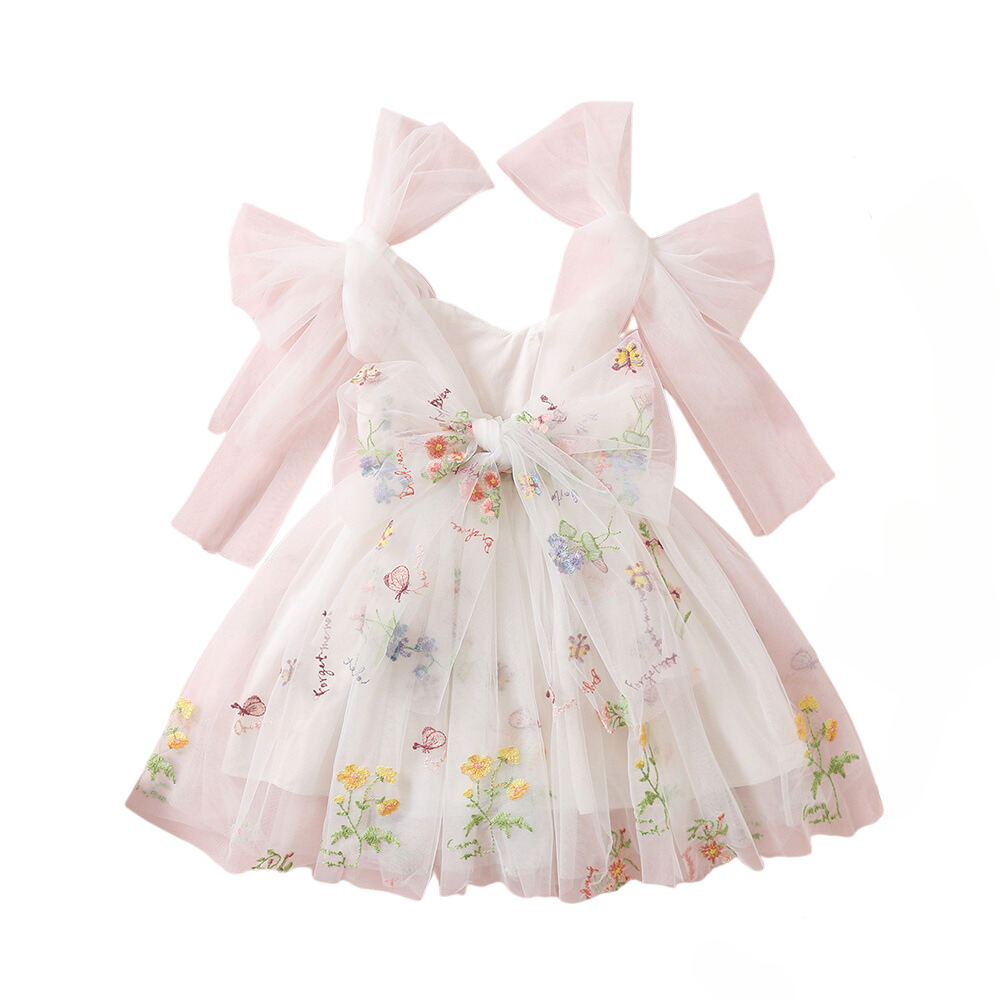 The Primavera tulle dress White