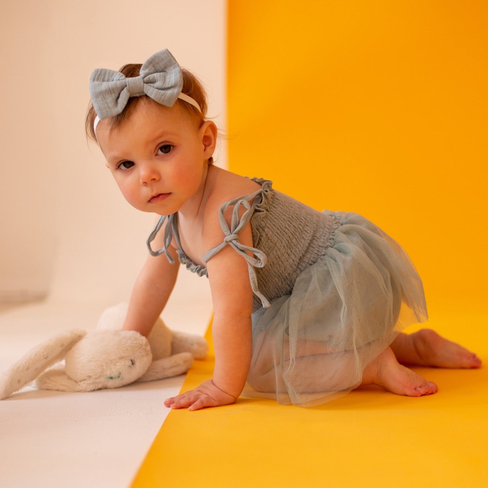 Tiny tutu romper Blue