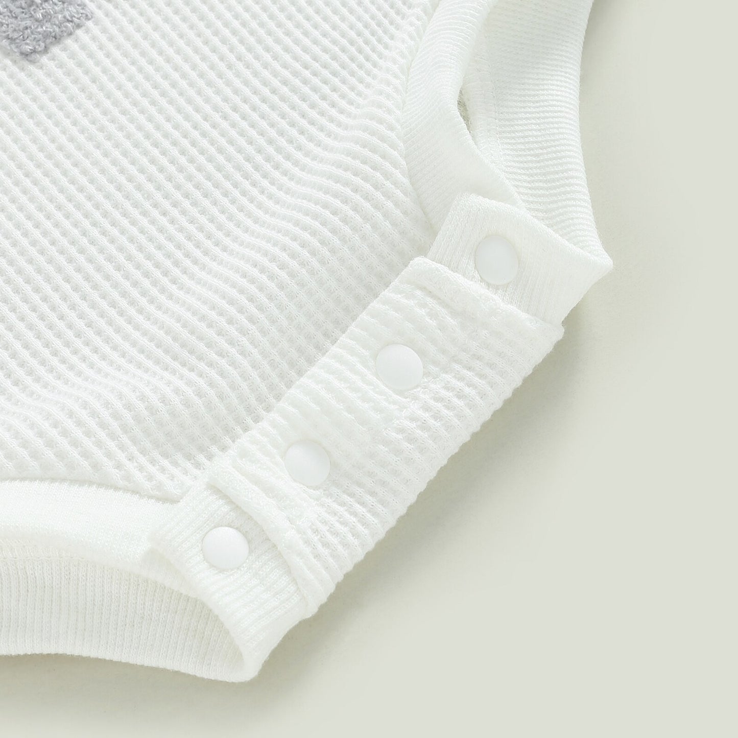 The bold rainbow romper White