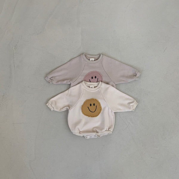 The Smiley romper Beige
