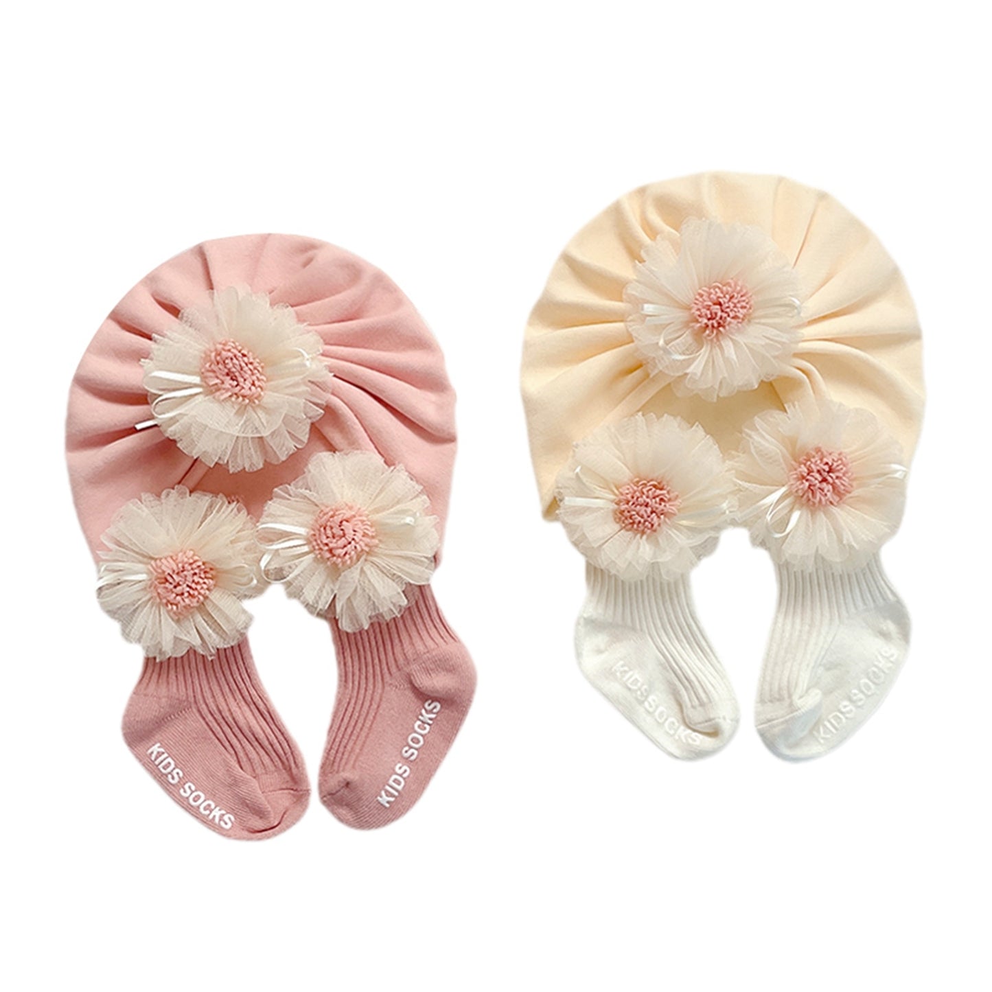 Sweet turban & socks set
