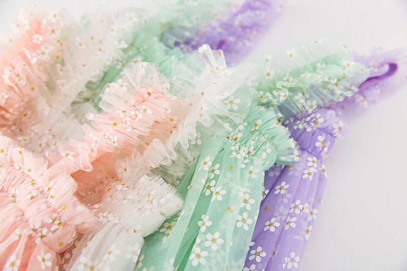 Jasmine Tulle Dress Pink