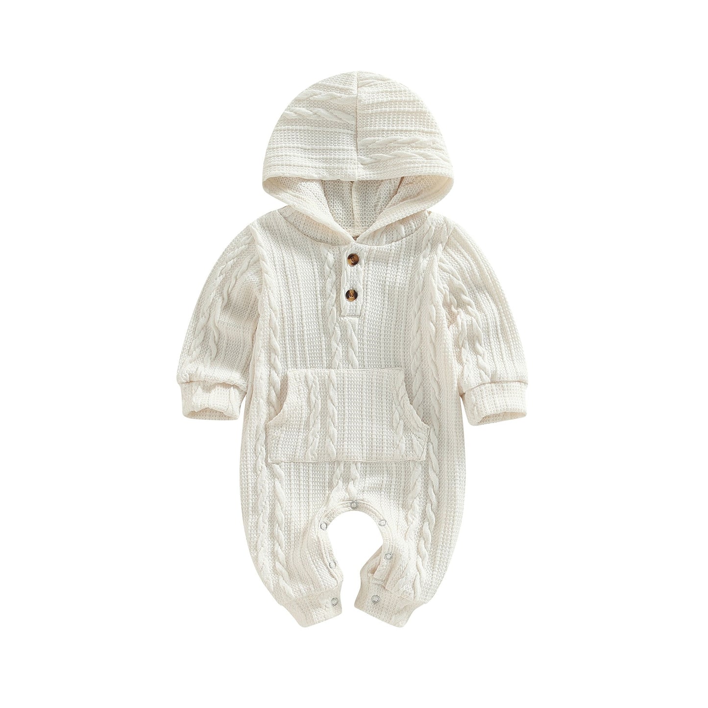 Jacquard knit jumpsuit White