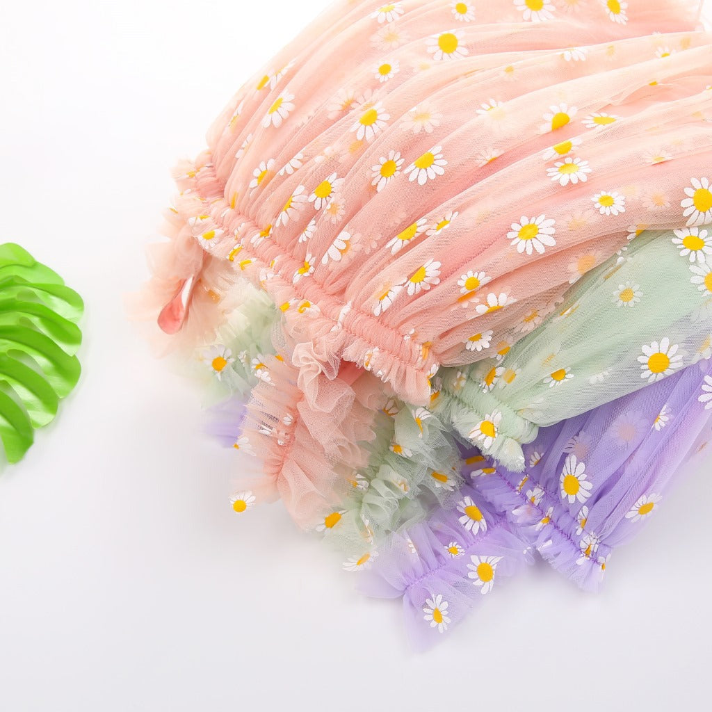 Daisy Tulle Dress Pink