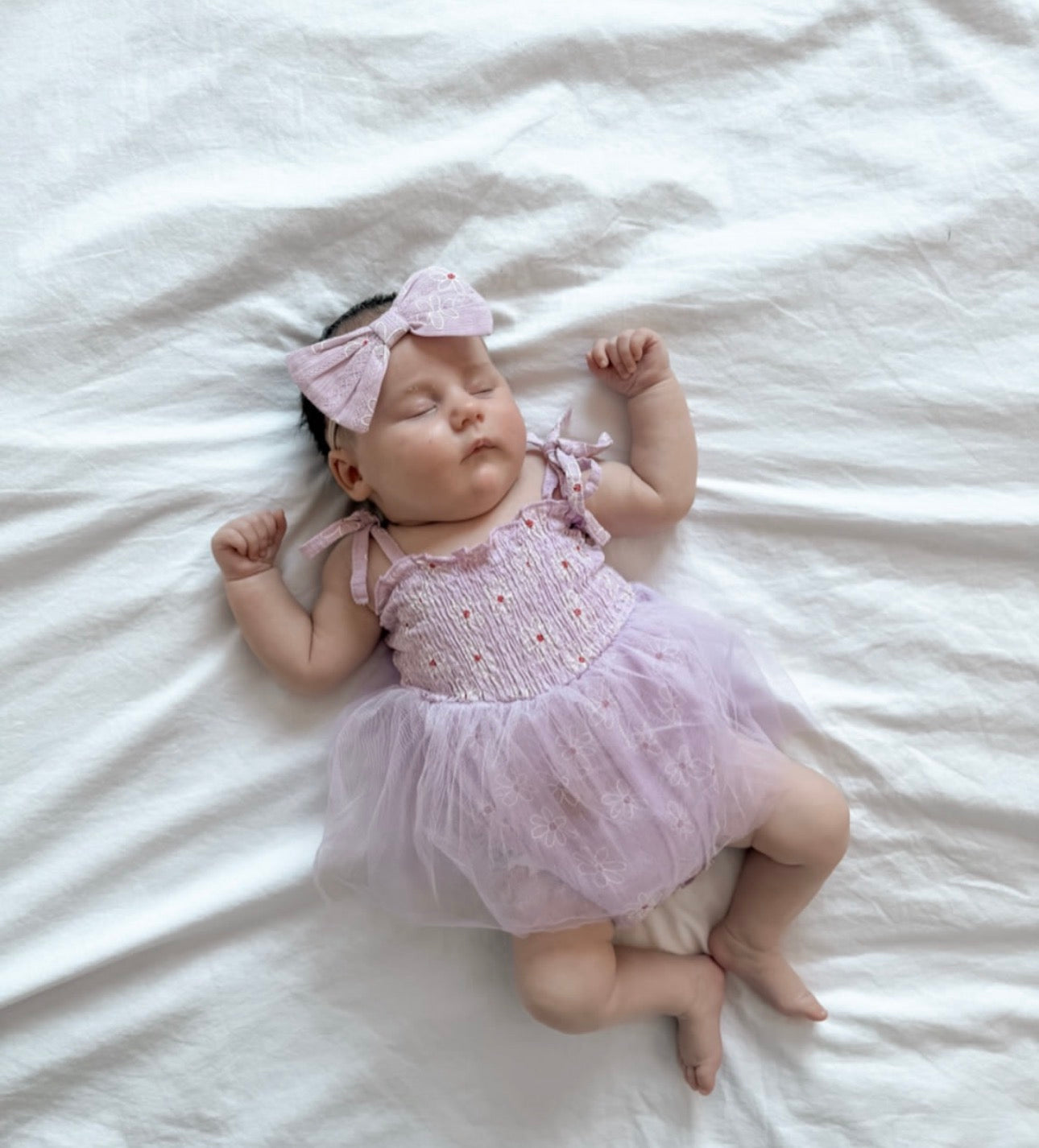 Tiny Floral Tutu Romper
