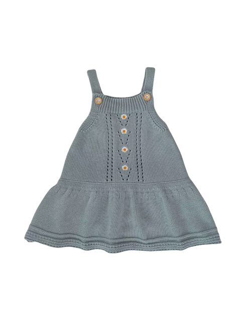 The Daisy knitted pinafore dress