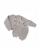 The textured knitted set
