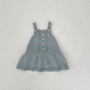 The Daisy knitted pinafore dress